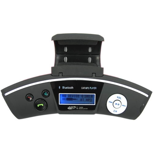 Car Steering Wheel Car MP3 FM Transmitter Support Wireless Transmission - Click Image to Close